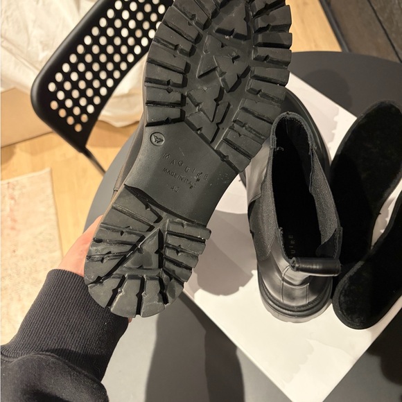 Maguire Corticella Black Leather Unlined Boot - Picture 4 of 9